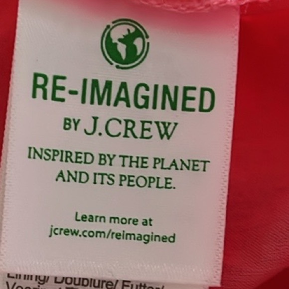 J. CREW Coral Tiered Ruffled Dress XS NWOT - Picture 11 of 12